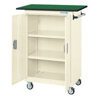 サカエ パネルワゴン(天板付・扉付) PKW-6ALINTE 1台（直送品）