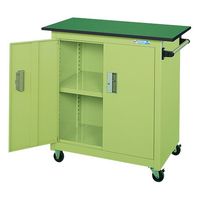 サカエ パネルワゴン(天板付・扉付) PKW-6ANTE 1台（直送品）