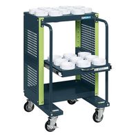 サカエ ツーリングワゴン(色管理タイプ) SAPC-60973ADG 1台（直送品）