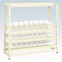 サカエ RKラック(コンテナ付)傾斜棚タイプ RKN-5654RCDSI 1台（直送品）