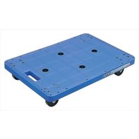 サカエ 樹脂台車(6台セット) SC-450RB6 1セット（直送品）