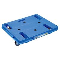 サカエ 樹脂台車(スタッキング・連結仕様)4台セット SCR-650UB4 1セット（直送品）