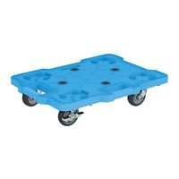 サカエ サカエキャリー(サイレントエラストマー車・10台セット) SCR-B400SEKBSX 1セット（直送品）