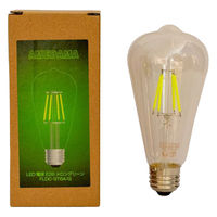 日本グローバル照明 カラーフィラメントLED「AMEDAMA」 ST64 FLDC-ST64/G 1個（直送品）