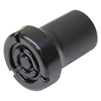 キザキ 交換用先ゴム〔安定歩行タイプ〕/ブラック/14φ 313158 1個（直送品）