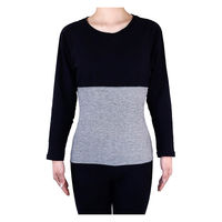 ラック産業 備長炭 ふんわりフィット 腹巻/グレー/フリー 45280620 1個（直送品）