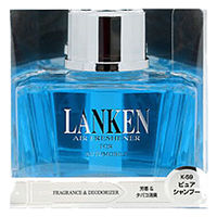 AUG(アウグ) ランケン ピュアシャンプー 車 芳香剤 K-59 1個（直送品）