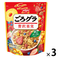 ごろグラ 贅沢果実 3袋 日清シスコ シリアル