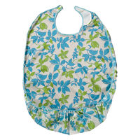 特殊衣料 食事サロン(超はっ水)/リーフブルー 1010 1枚（直送品）