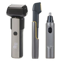 ファミリー・ライフ ターボ付き5枚刃シェーバーDX+クイックチタントリマーDX ノーズトリマー付き 04685 1セット(3点入)（直送品）