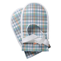 特殊衣料 まもっ手 チェック タック無し 651 1双(2個)（直送品）