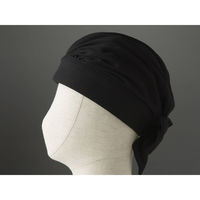 特殊衣料 abonetホーム ターバンN/ブラック/59~61cm 2029 1個（直送品）