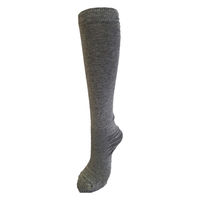 コーポレーションパールスター 転倒予防・むくみ対策 サイズフリーソックス/グレー/- 652032 1足（直送品）