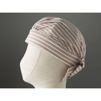 特殊衣料 abonetホーム ターバンN/ストライプピンク/59~61cm 2029 1個（直送品）