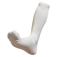 コーポレーションパールスター 転倒予防・むくみ対策 サイズフリーソックス/オフホワイト/- 652032 1足（直送品）