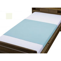 ウェルファン ポリスムース両面防水シーツ 90X145cm/オフ白/ケース 9438 1ケース(20枚)（直送品）