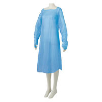 川本産業 袖付きディスポエプロンSK 15枚/箱/- 027-175020-00 1箱(15枚)（直送品）