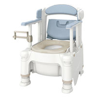 アロン化成 ポータブルトイレFX-30自動ラップ2/ミストブルー/ソフト・脱臭 403228 1台（直送品）