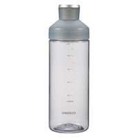 LIMA ウォーターボトル 690 グレー 1本 690ml 水筒 直飲み 水分補給 目盛り付き シービージャパン