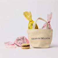 DEAN＆DELUCAミニトートホワイト&バーチディダマセット 1袋 ディーン＆デルーカ お菓子  ギフト 紙袋付き