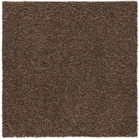 SUMINOE RUG RUG タイルカーペット ソフトフィール 400×400mm ブラウン 1セット(10枚入)（直送品）
