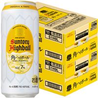 ハイボール ウイスキー サントリー 角ハイボール 缶 500ml 2ケース(48本)