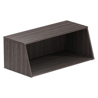 【軒先渡し】LASHストレージ オプション木製1段上置き用 幅900×奥行450×高さ350mm ダークアッシュ 1台（直送品）