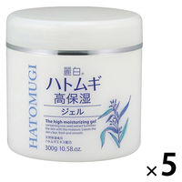 麗白 ハトムギ高保湿ジェル 300g　5個　熊野油脂