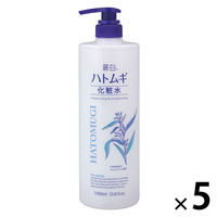 麗白ハトムギ 化粧水 本体 大容量サイズ 1000mL　５個　熊野油脂