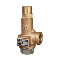 ヨシタケ 安全弁(ALー150) 0.9Mpa AL-150 E 15A 1個 60-6826-20（直送品）