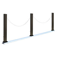 (株)TOKO カーポール スクエアタイプ 全幅260cm(ダーク) 6300088923 1セット（直送品）