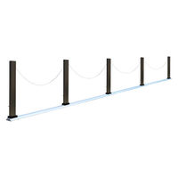 (株)TOKO カーポール スクエアタイプ 全幅470cm(ダーク) 6300088944 1セット（直送品）