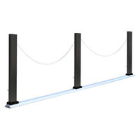 (株)TOKO カーポール スクエアタイプ 全幅260cm(ブラック) 6300088974 1セット（直送品）