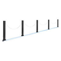 (株)TOKO カーポール スクエアタイプ 全幅580cm(ブラック) 6300089006 1セット（直送品）