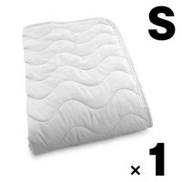 createalpha 1枚 抗菌防臭防ダニピーチスキン敷パッド シングル グレー 4582243778800ーGYー1（直送品）