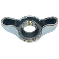 SUNCO 三価ブラック プレス蝶ナット(高形 D=32 M8(D=32 (250本入) N0-00-0150-0080-0000-04（直送品）