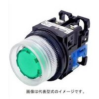 富士電機 コマンドスイッチφ30丸フレーム透明フルガード形照光押しボタンスイッチ AR30G4L-10E3G 1個 563-1425（直送品）