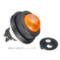 富士電機 コマンドスイッチ30φ丸フレームドーム形表示灯 DR30D0L-E3A 1個 593-8631（直送品）
