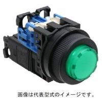 富士電機 コマンドスイッチφ30丸フレーム突形照光押しボタンスイッチ AR30E0L-10M3G 1個 562-0353（直送品）