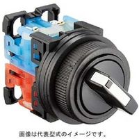 富士電機 コマンドスイッチφ30丸フレームツマミ形セレクタスイッチ AR30PR-311B 1個 561-2716（直送品）