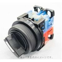 富士電機 コマンドスイッチφ30丸フレームツマミ形セレクタスイッチ AR30PR-211B 1個 561-7400（直送品）