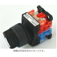 富士電機 コマンドスイッチφ22丸フレームツマミ形セレクタスイッチ AR22PR-211B 1個 560-7616（直送品）