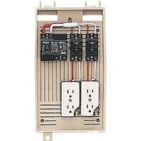 未来工業 未来 屋外電力用仮設ボックス (漏電しゃ断器・分岐ブレーカ・コンセント内蔵) 2L-2C 1個 139-8206（直送品）