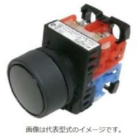富士電機 コマンドスイッチφ22丸フレーム平形押しボタンスイッチ AR22F0R-11B 1個 561-2103（直送品）