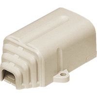 未来工業 未来 モールダクト付属品 引込みカバー MDC-100J 1個 199-1954（直送品）