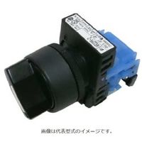 富士電機 コマンドスイッチφ22丸フレームツマミ形セレクタスイッチ AR22PR-210B 1個 562-9630（直送品）