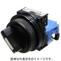 富士電機 コマンドスイッチφ30丸フレームツマミ形セレクタスイッチ AR30PR-210B 1個 561-7365（直送品）
