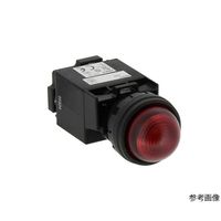 IDEC HWシリーズパイロットライトΦ22(突形LED) HW1P-2T2R 1個 63-6118-44（直送品）