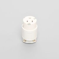 アメリカン電機 平刃形コードコネクタボディ白 7114GN-IV 1個 63-2479-16（直送品）