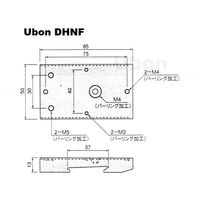スズデン ノイズフィルタ取付金具 DINレール用 DHNF 1個 62-2199-31（直送品）